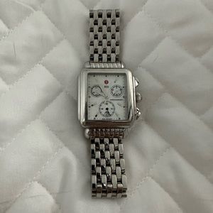 MICHELE Art Deco Swiss Quartz Watch. This one is to die for💜